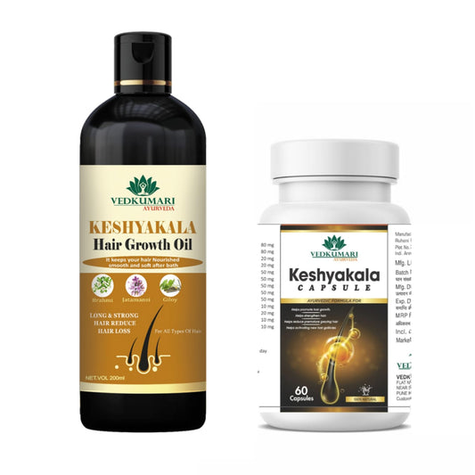 KESHYAKALA Hair Growth oil & Capsule